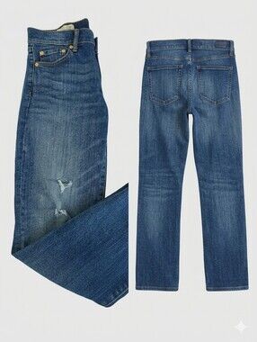 GAP Resolution Slim Straight Jeans Distressed Size 26S Short Petite​Brand: GAP